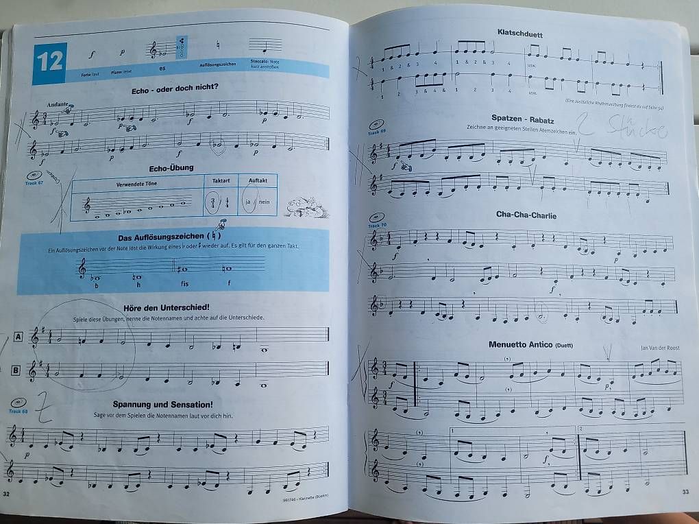 Libri: Lernheft+CD für Klarinette Beginner – Usato da Suhr venduto da Joburgerli 2