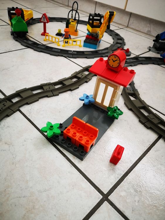 (F11) XXL Lego Duplo Eisenbahn mit Baterieantrieb  i.O. 6