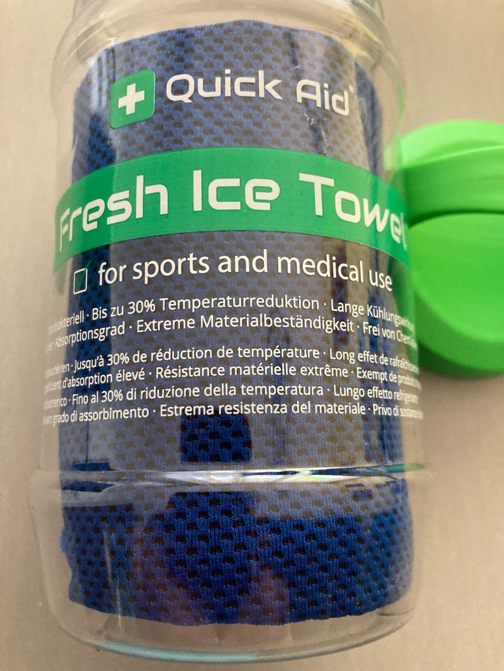 Teli da bagno: Quick Aid | Fresh Ice Towel 34x80cm – Nuovo e nell'imballaggio originale da Obfelden venduto da miau68 1