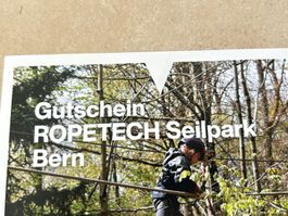GUTSCHEIN ROPETECH SEILPARK BERN/ MIGROS