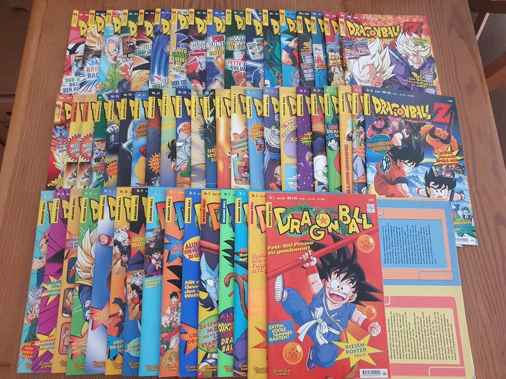 Dragon Ball / Dragon Ball Z Magazine Farbe Acheter sur Ricardo