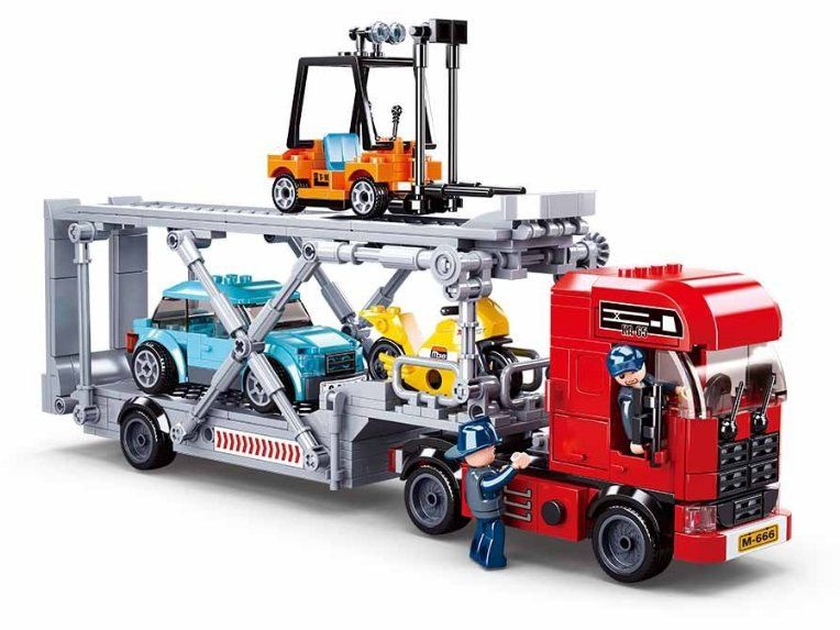 Baukästen: Fahrzeug Transporter Lastwagen Bausteinset – Neu und originalverpackt aus Oensingen von CSCollectors 3