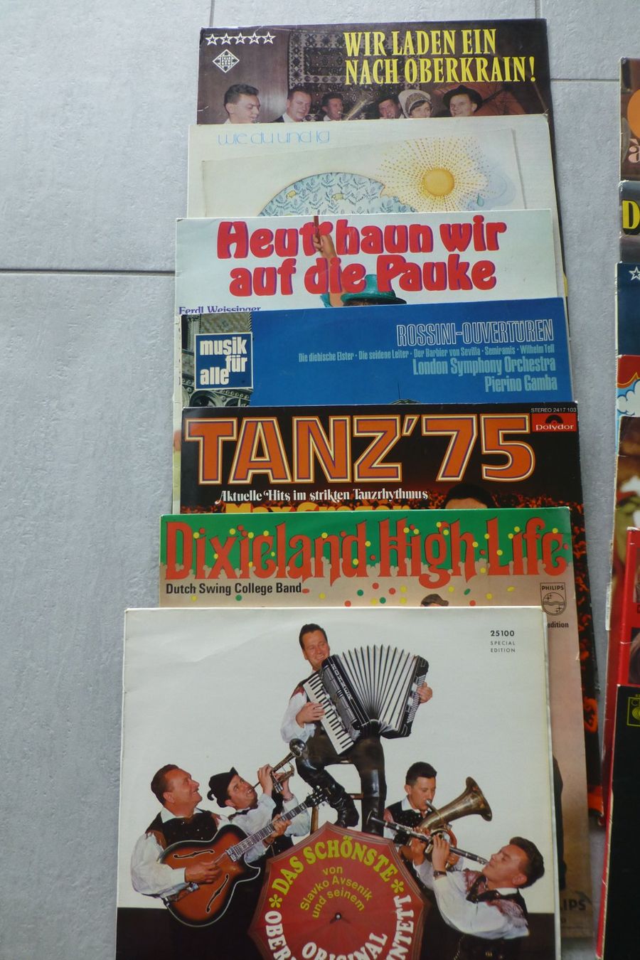 Dischi in vinile: Schallplatten-Sammlung: Vintage-Schlager – Usato da Grenchen venduto da Bobatsch 1