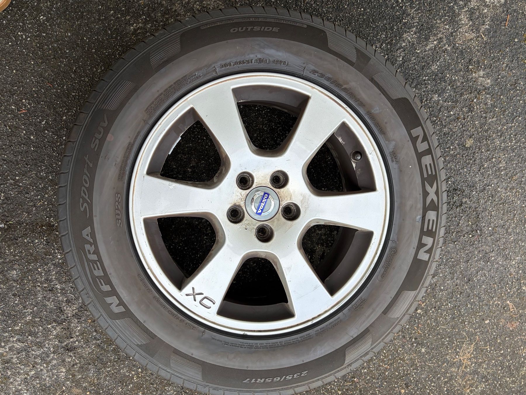 Pneus & Kompletträder: VOLVO CX60 4 Sommerräder 235/65R17 – Gebraucht aus Engelberg von Pits68 5