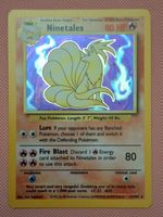 Ninetales Holo – Base Set English 12/102 – Vintage 1999 WOTC