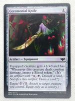 Magic the Gathering Karte: Ceremonial Knife, Top!