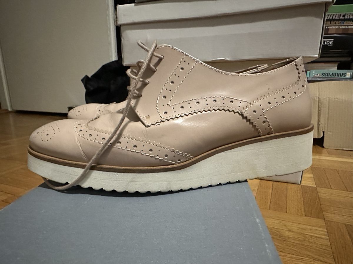Scarpe da donna: Derbies en cuir Minelli – Usato da lausanne venduto da annec777 1