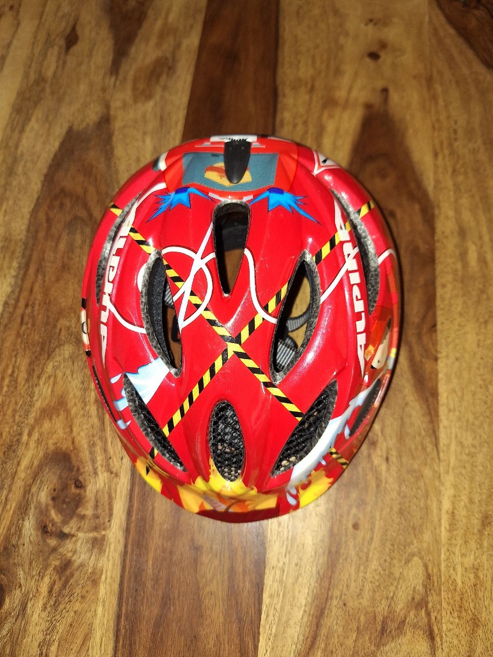 Alpina Caschi: Velohelm "Feuerwehr" in Gr. 46-51 cm – Usato da Oberrieden venduto da smarties949 1