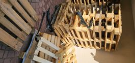 einwegpaletten -holzpaletten