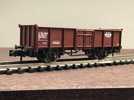 SBB Rivarossi Güterwagen E, neuwertig, N Top Zustand!