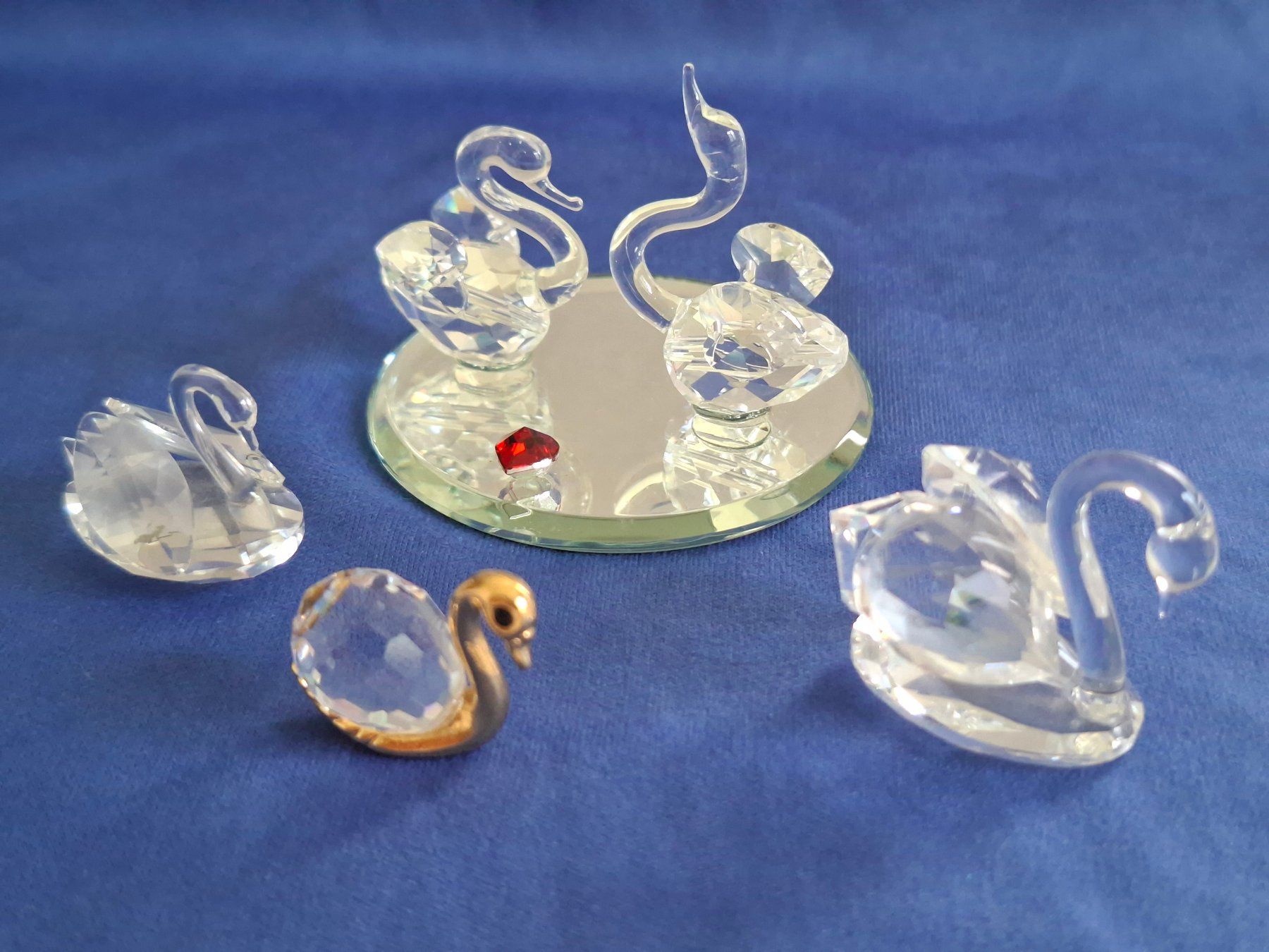 Statuette: Kristall Schwan Set – Usato da Sempach Station venduto da Pirindy8