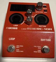 Boss RC-10R Rhythm Loop Station Pedalboard, Red