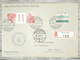 TR15 Enveloppe + Timbre Suisse 1941
