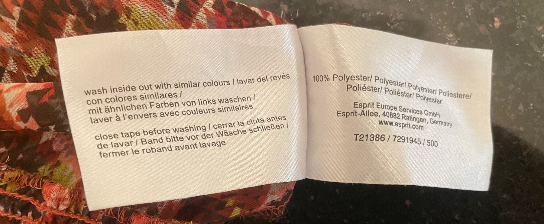 Esprit Camicette: Esprit coole, auffällige Bluse mit passendem Top, Grösse S – Usato da Niederweningen venduto da baghirac 7