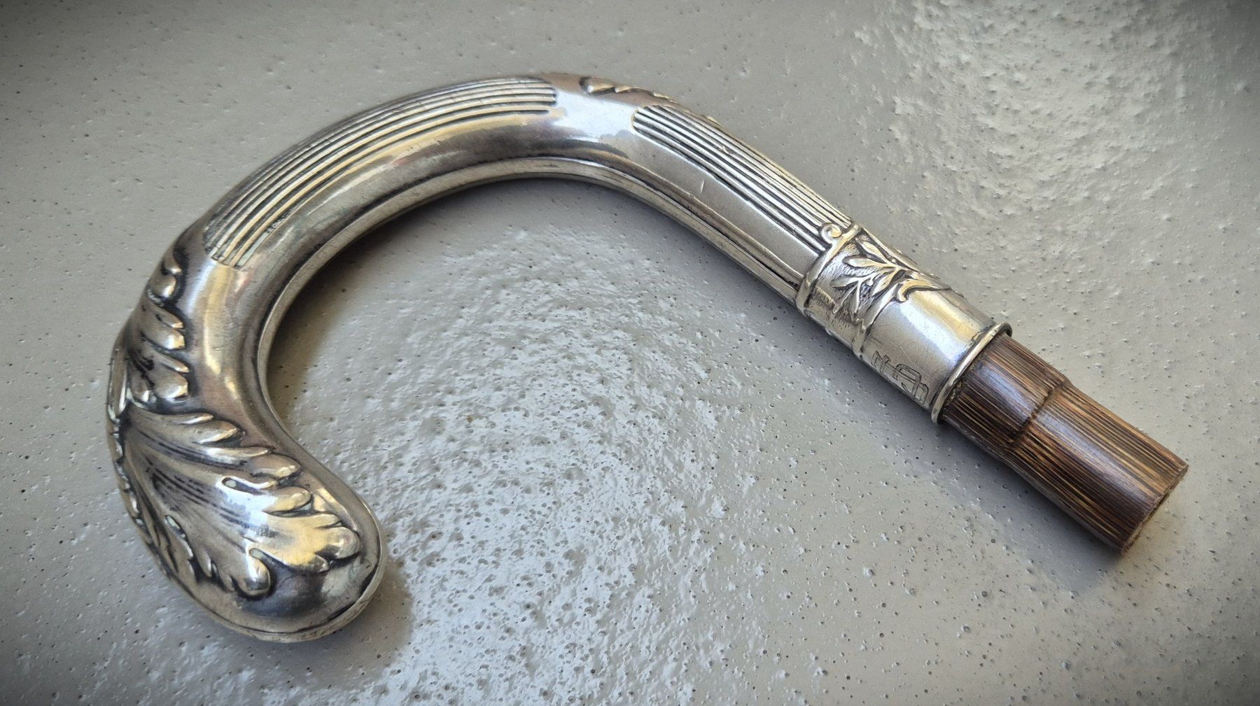 Sonstige Antiquitäten & Kunst: Spazierstock-Griff aus Silber 800 – Gebraucht aus Zürich von brinkosos