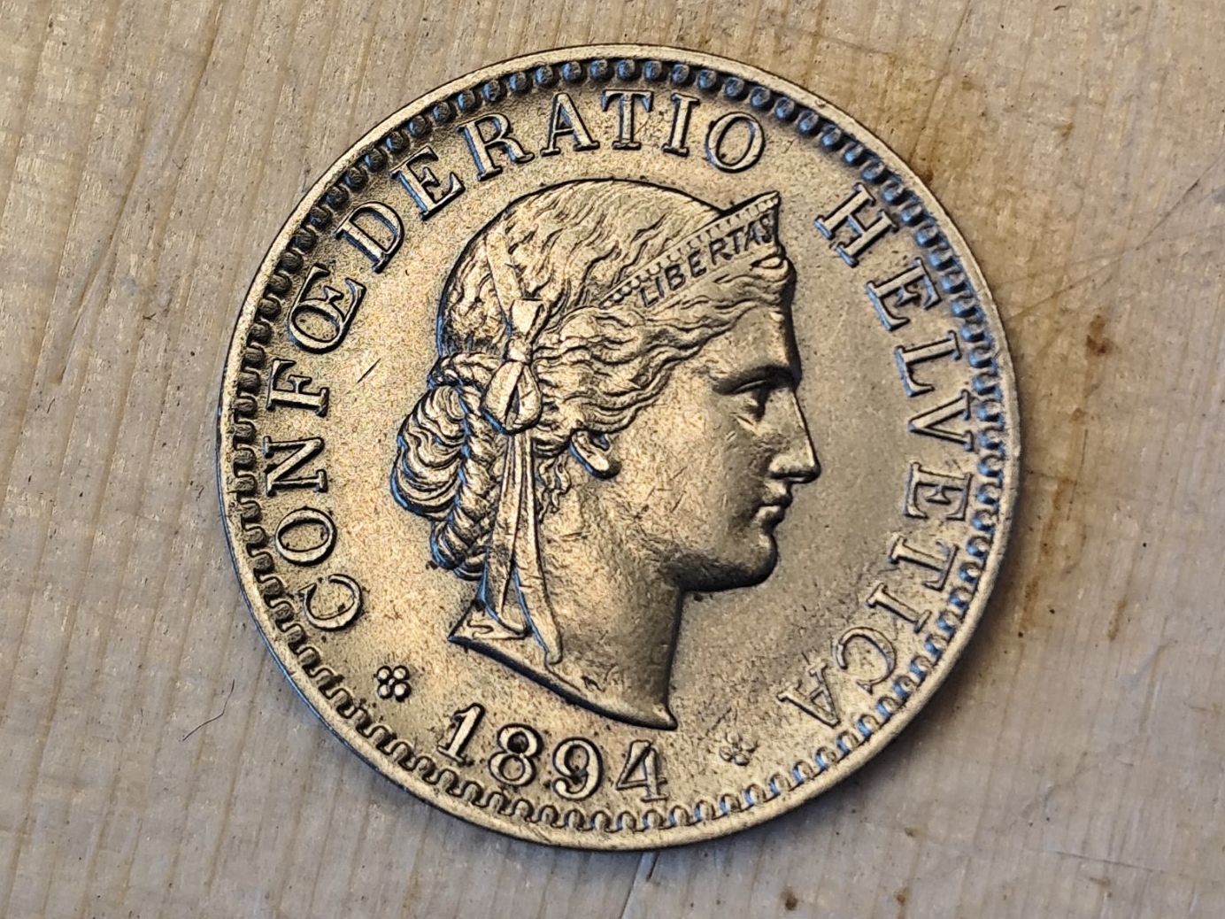 Tutti le monete: ==> 20 Rp 1894 ss-vz <== – Usato da Bern venduto da b.man_is_back 2
