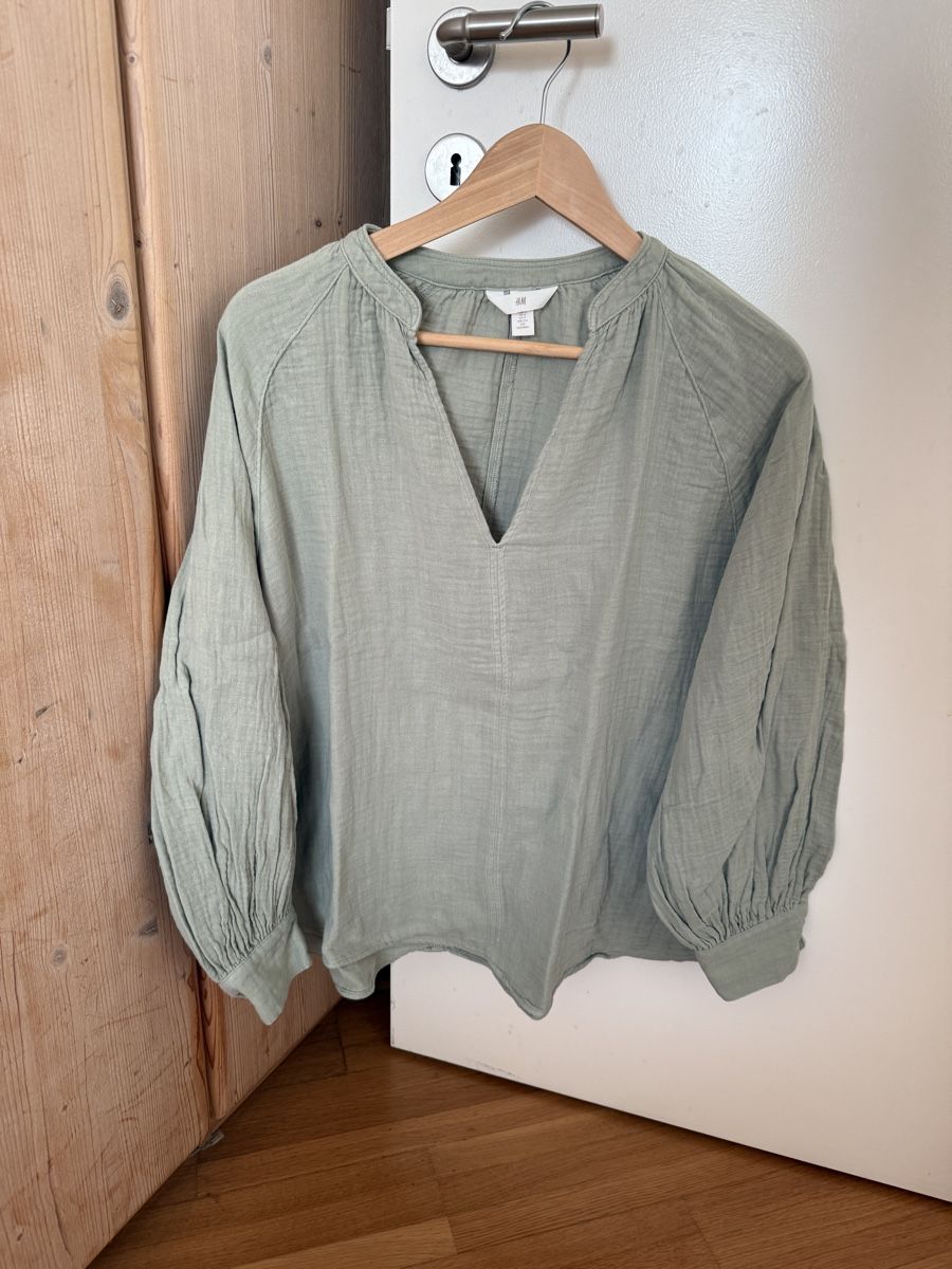 Camicette: Musselin Bluse H&M Grösse S – Usato da Bern venduto da Wil.Wayne