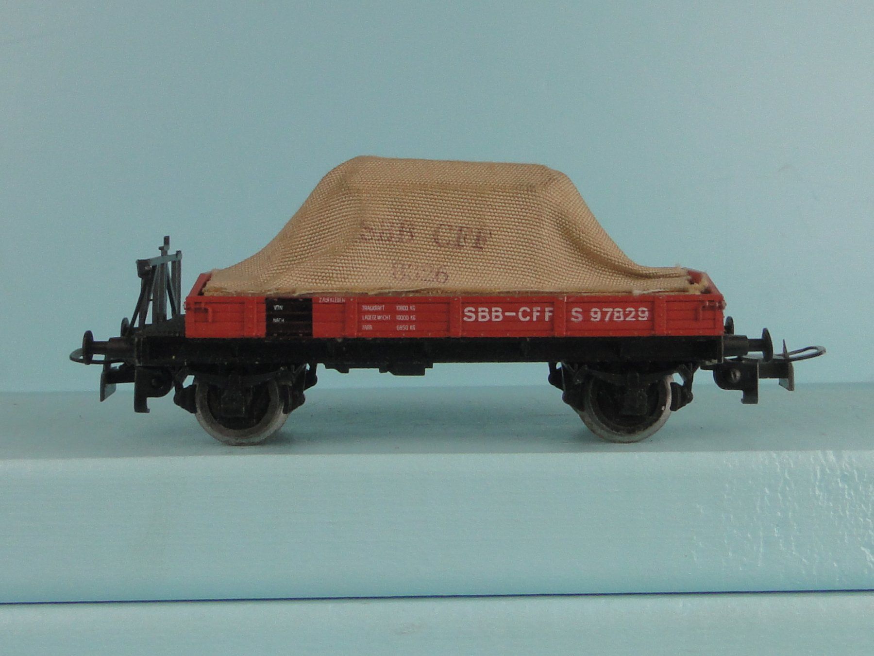 Modellini di ferrovie: Ruco SBB Flachwagen – Usato da Bülach venduto da cann11 1