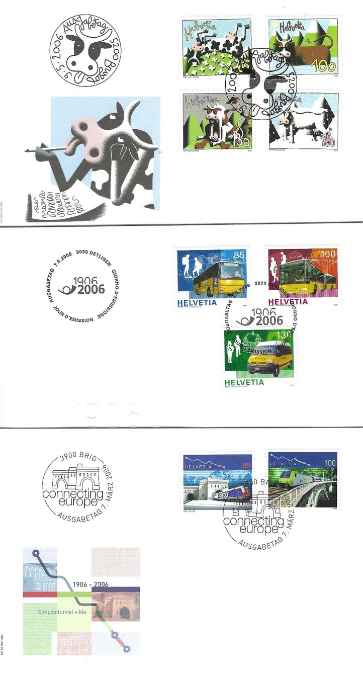 Tutti i francobolli: 12 FDC   2006 – Usato da Koblenz venduto da Markenhimmel 1