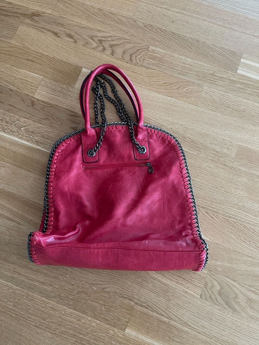 Borse da donna: Handtasche rot mit Kette – Nuovo (secondo la descrizione) da Staufen venduto da GiuliettaD 3