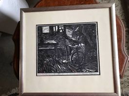 Gravure sur bois de la bernoise Hannah EGGER