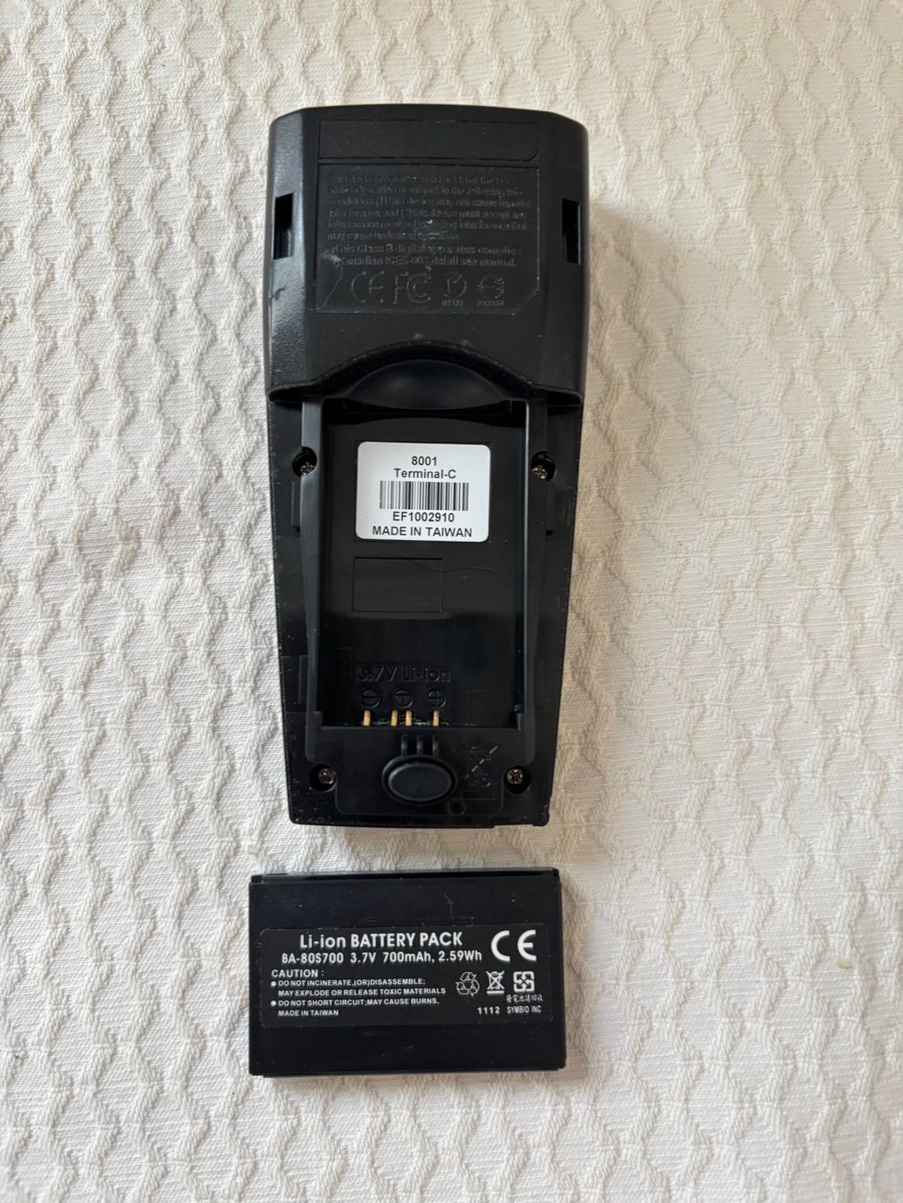 Scanner: Mobiler Barcodescanner Elcode 8001 Terminal - C – Usato da Einigen venduto da Medicom-Pharma 1