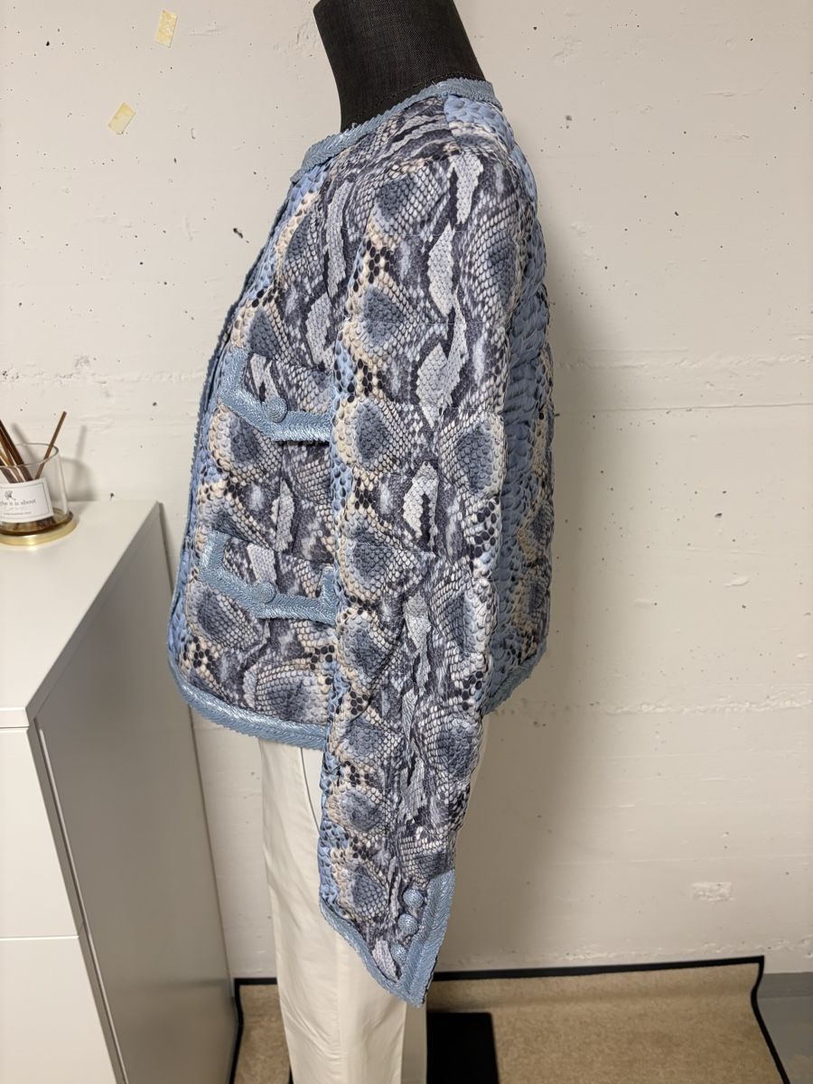 Ermanno Scervino Jacken: Ermanno Scervino Jacket Snakeskin Pattern Size 40 – Neu (gemäss Beschreibung) aus Sarnen von vik_jw5z 2