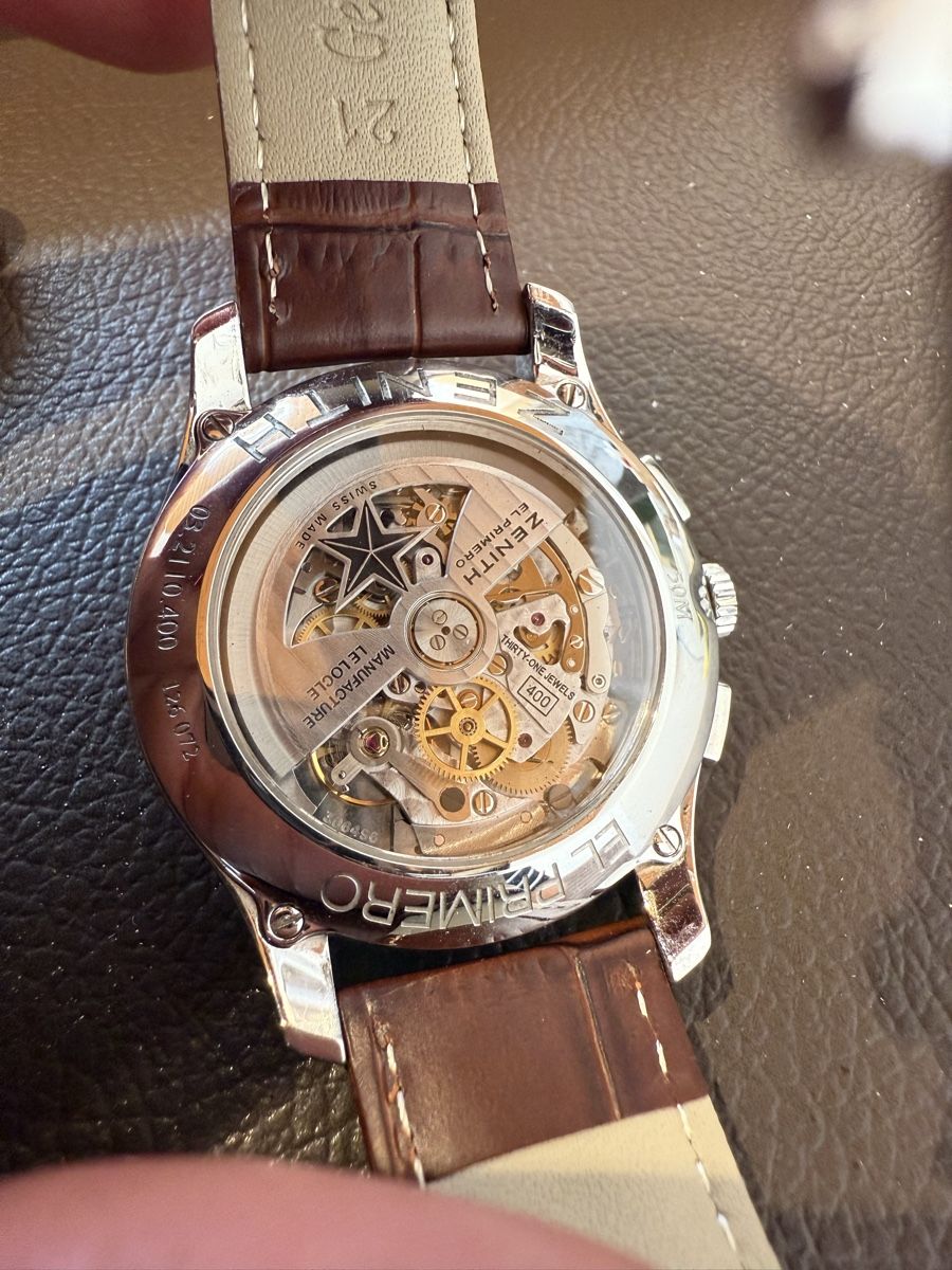 Zenith Uhren: Zenith El Primero Chronograph Uhr mit Box – Neu (gemäss Beschreibung) aus Roggwil BE von luc_89hq 3