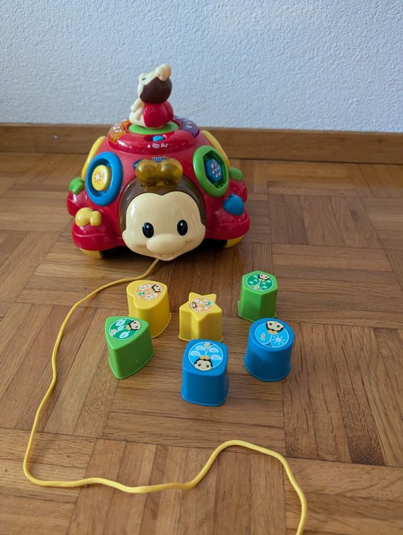 VTech 502803 Spielzeug-Hund Zum Hinterherziehen – Interaktiver Lernhund Mit Geräuschen & Bewegung