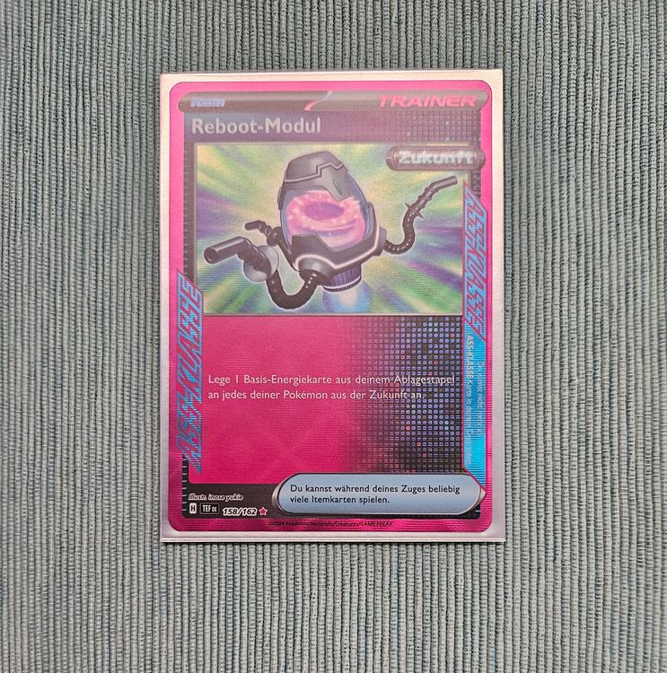 Pokémon Karte I Reboot-Modul 158/162 I Gewalten Der Zeit I – YZYQTT