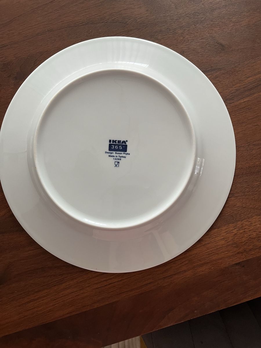 IKEA 365+ Teller, weisses Porzellan, Durchmesser 27 cm (Gebraucht) in Lyss für CHF 2 – mit Lieferung auf Ricardo kaufen