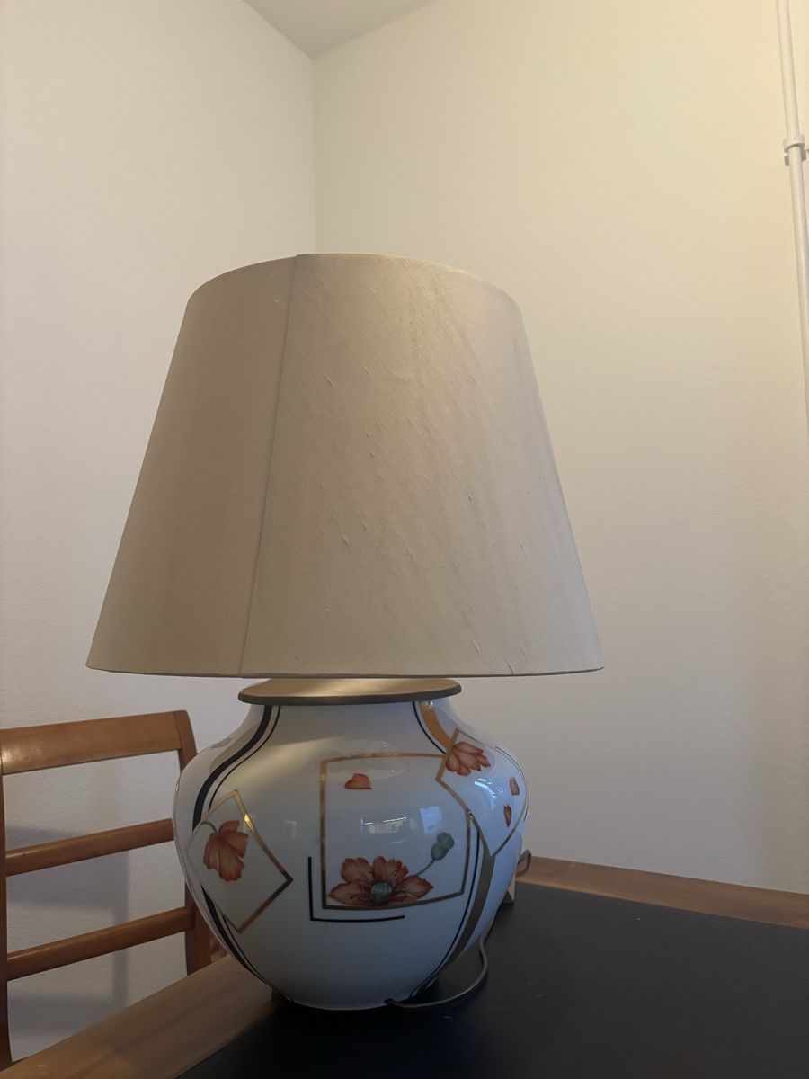 Lampade: Porzellan-Tischlampe – Usato da Dübendorf venduto da simss 1