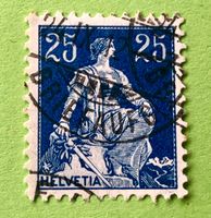  Nr.109 Sitzende Helvetia mit Schwert GESTEMPELT    