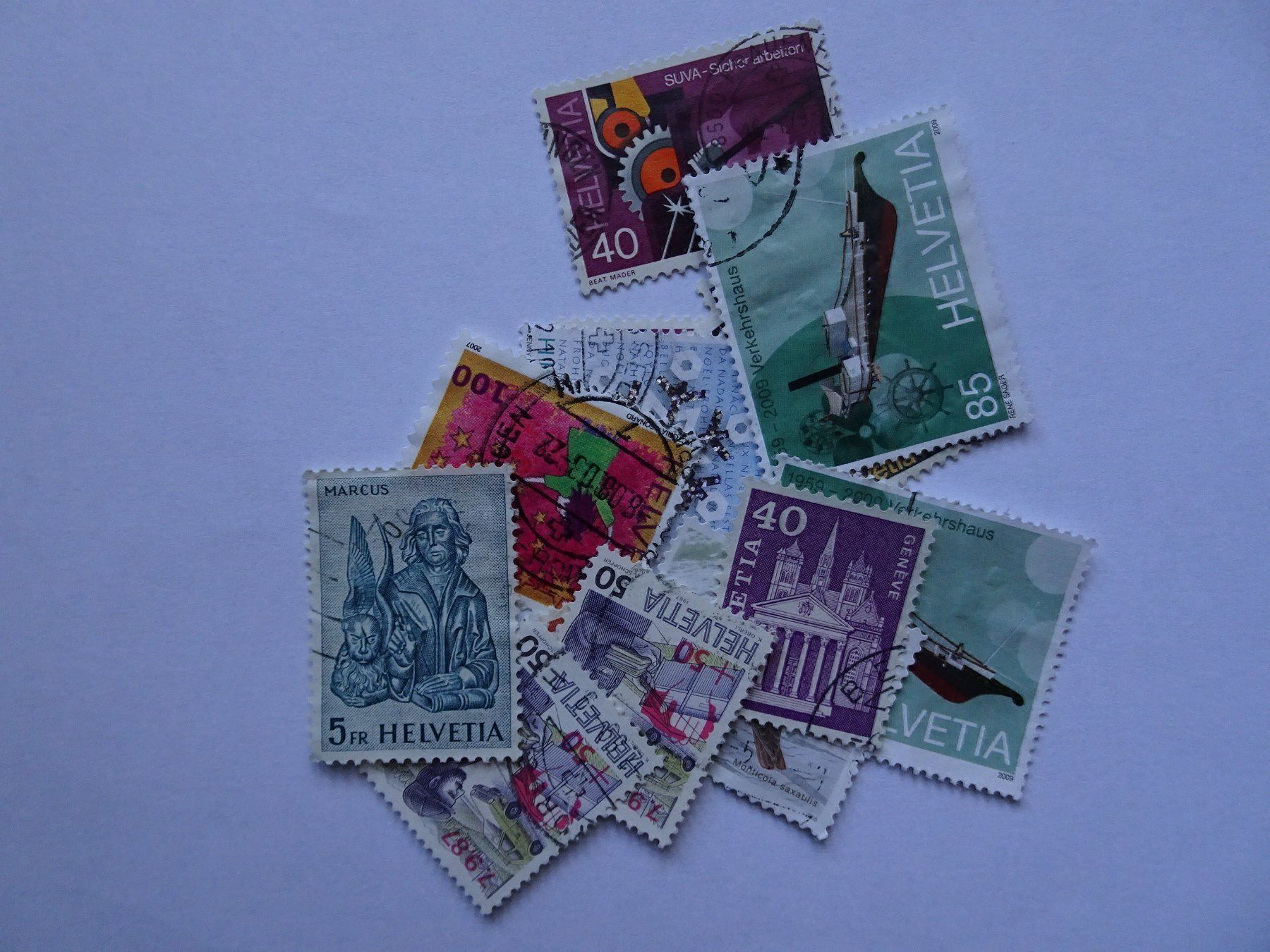 Alle Briefmarken: Restposten – Gebraucht aus Aadorf von Chnorli-Furz 1