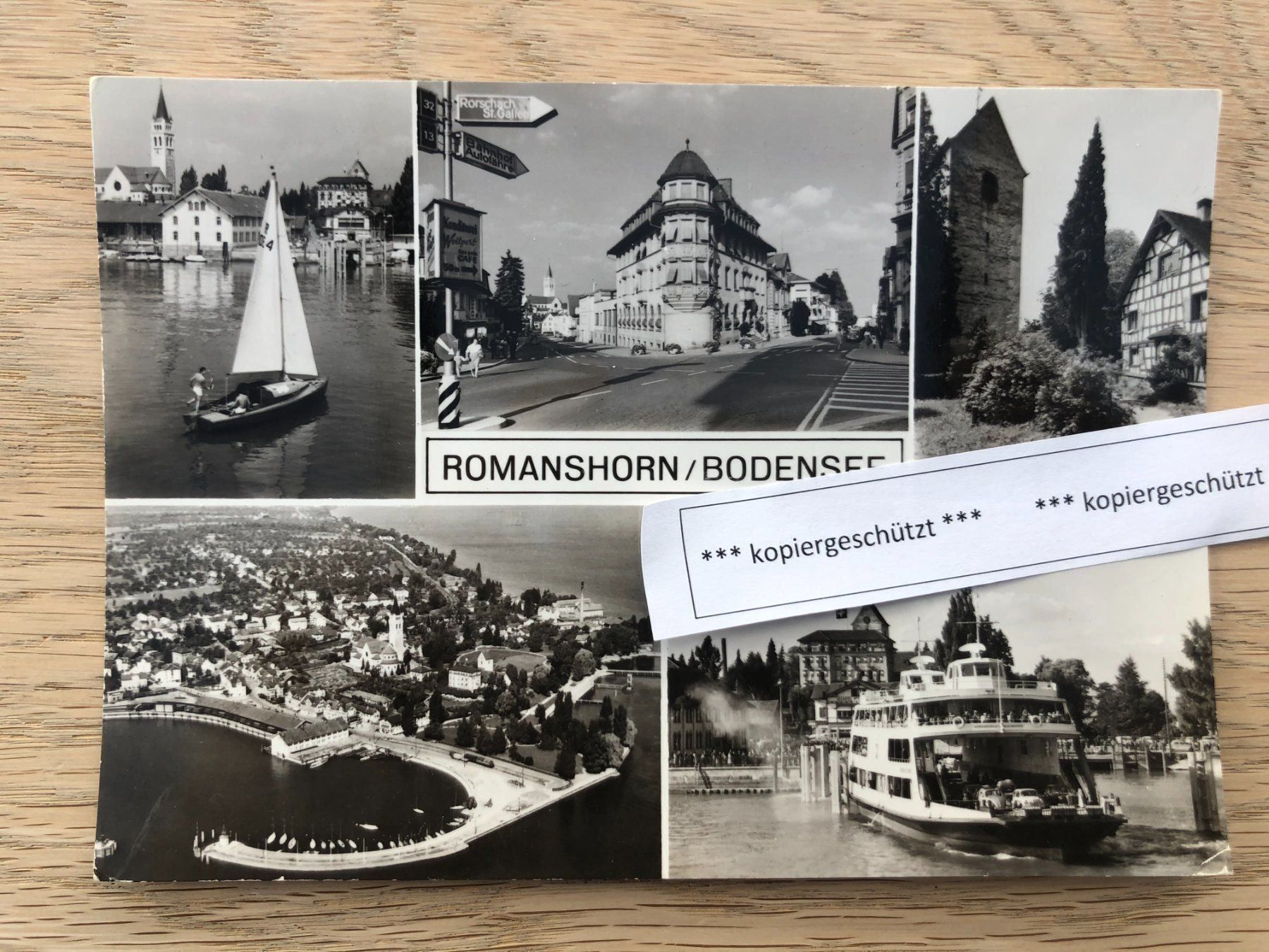 Cartoline postali: Romanshorn alt schön AK – Usato da Hefenhofen venduto da Bierinder