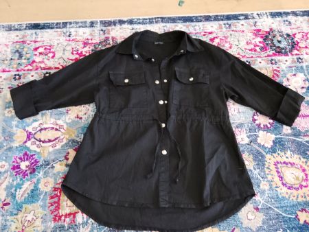 Schwarze Übergangsjacke von "I Saw It First"