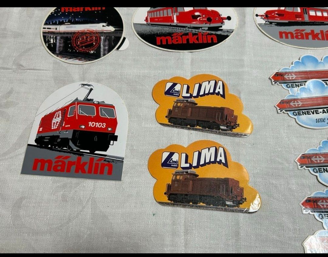 Sticker: Autocollant vintage Marklin divers – Usato da Genève venduto da Octo-puces 1