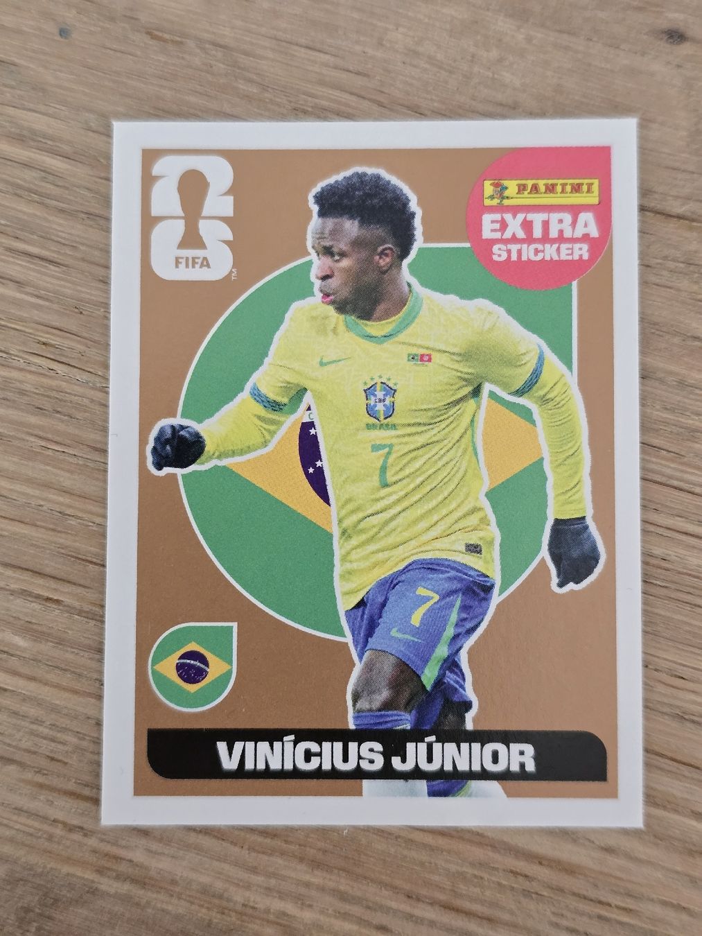 Panini Carte collezionabili: Panini Extra Sticker Vinicius Junior – Nuovo (secondo la descrizione) da Thun venduto da Miginemo