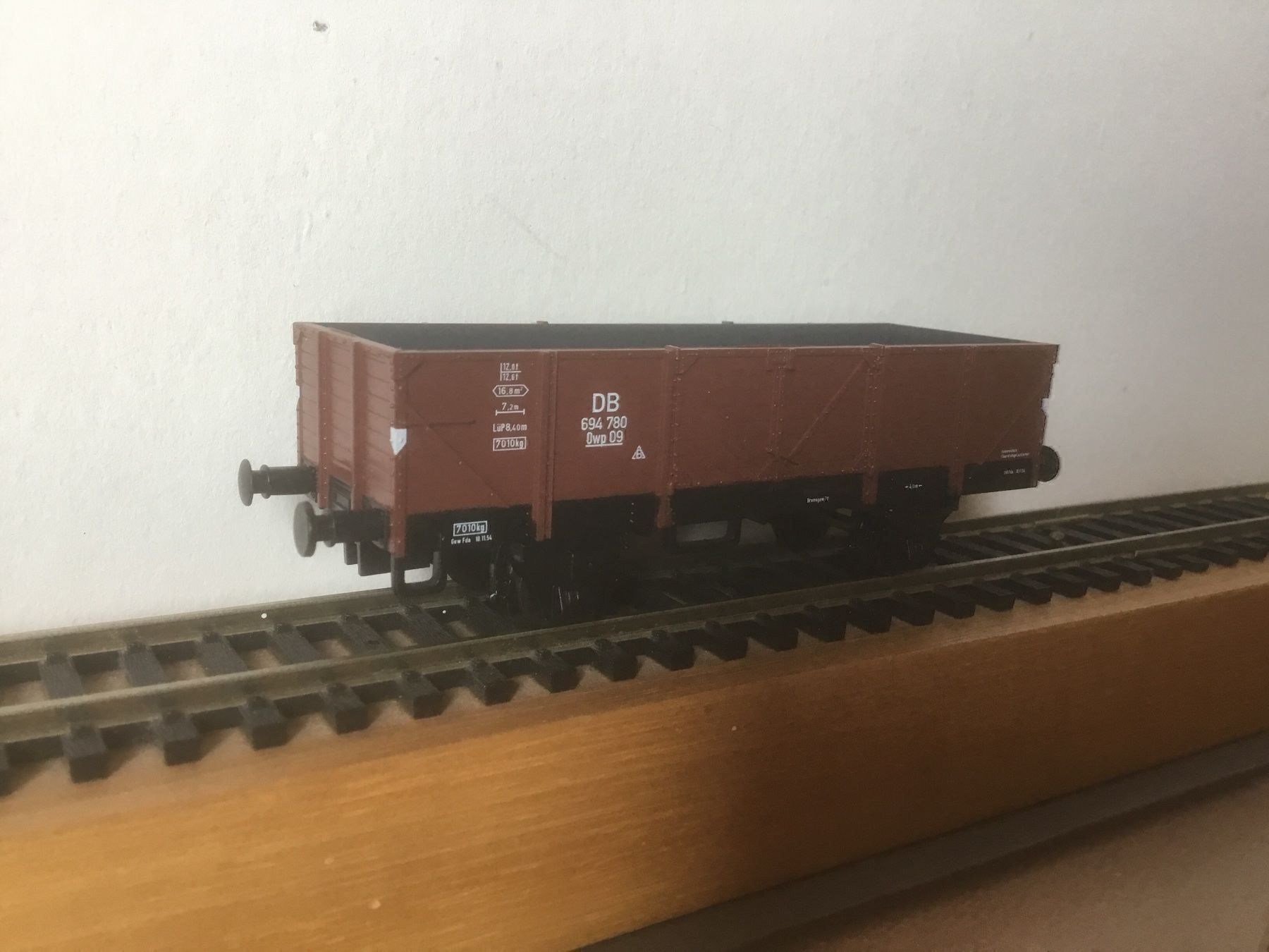 Tillig Modellini di ferrovie: Tillig H0 76549, Güterwagen der DB – Nuovo e nell'imballaggio originale da Vacallo venduto da G1965 1