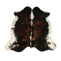 echtes Kuhfell Teppich exotic tricolor