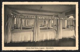Lugano, Instituto Sant' Anna, Dormitorio