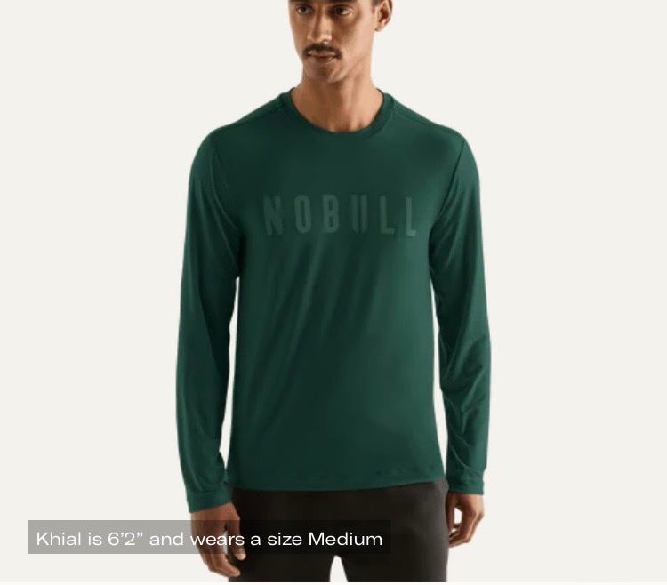 T-Shirts: Men's NOBULL Long Sleeve Tee – Neu und originalverpackt aus Muri b. Bern von BE301