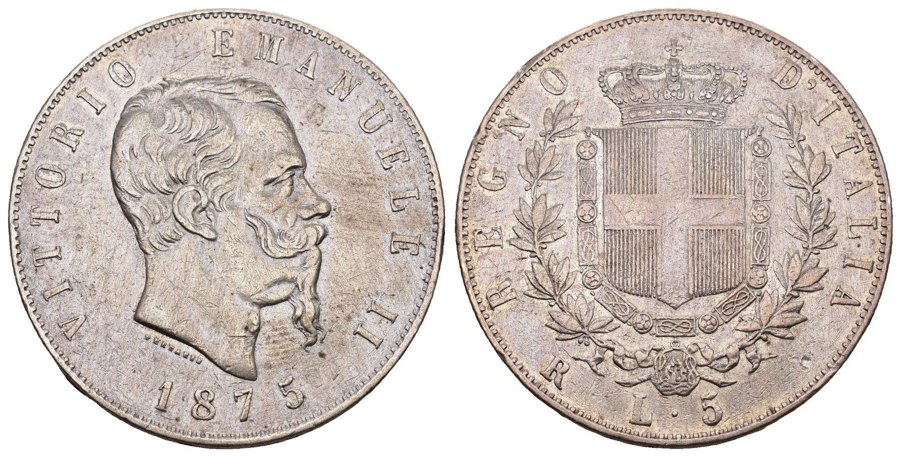Toutes les monnaies: Italien 1875 – D'occasion à Bern par numismatictops