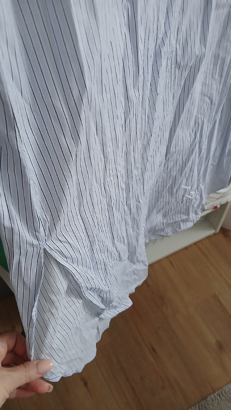 H&M Vestiti: Hemdkkeid hellblau, sehr lang, Gr L, H&M – Usato da Beinwil am See venduto da Superchance 4