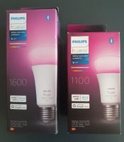 Philips HUE 1600 und 1100 E27 White and color Ambiance