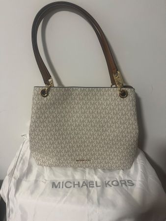 Michael Kors Kensington Handtasche Vanilla