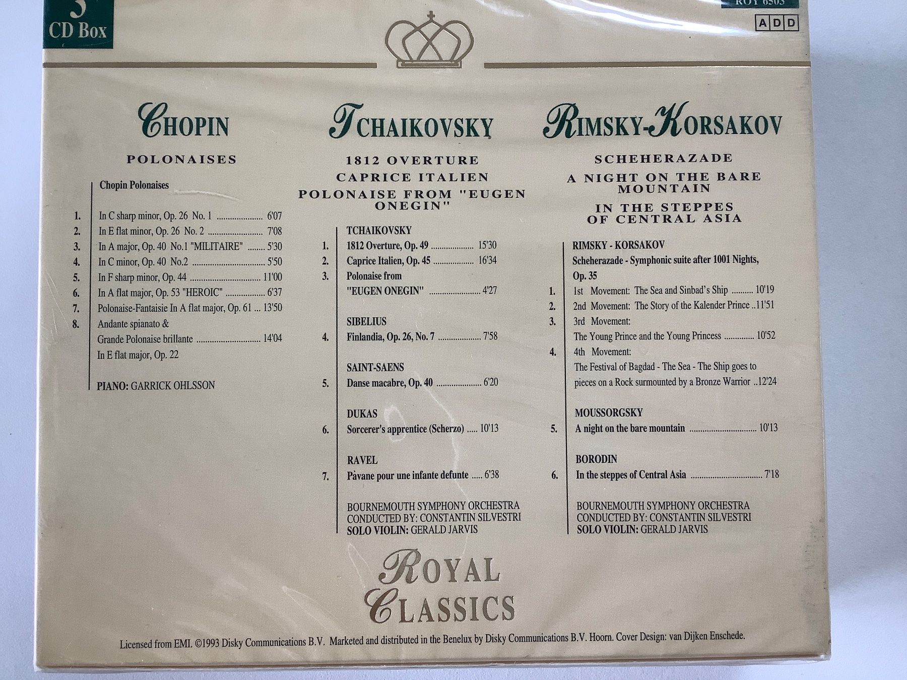 CD: CD‘s Famous  Royal Classics – Nuovo e nell'imballaggio originale da Triesen venduto da boston7 2