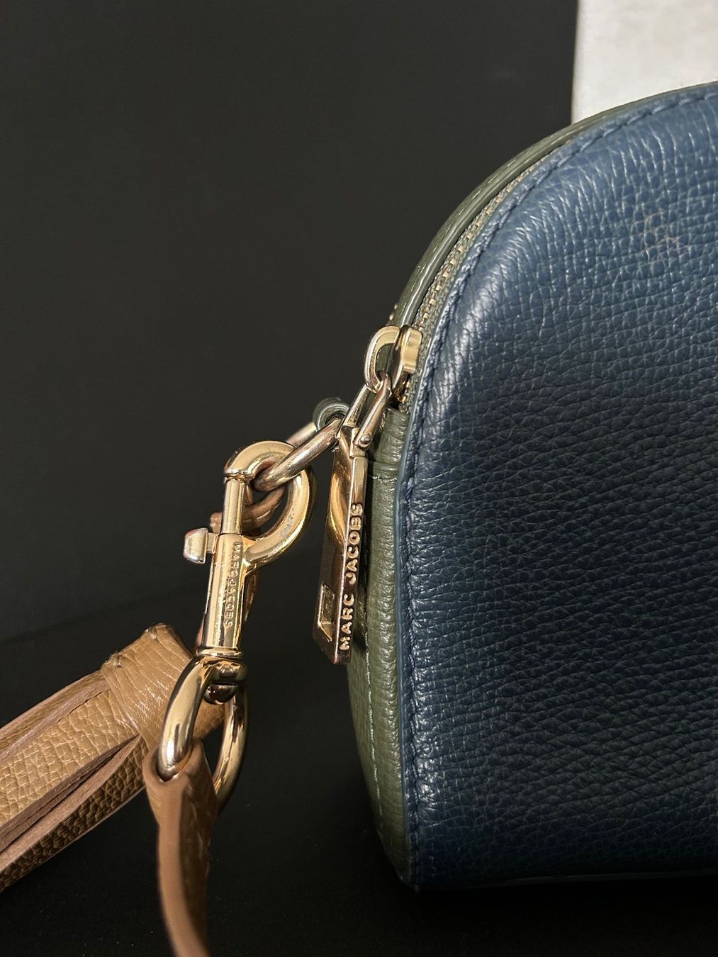 Marc Jacobs Borse da donna: Marc Jacobs Snaphot Bag, blau-grün – Usato da Zürich venduto da hatschina 4