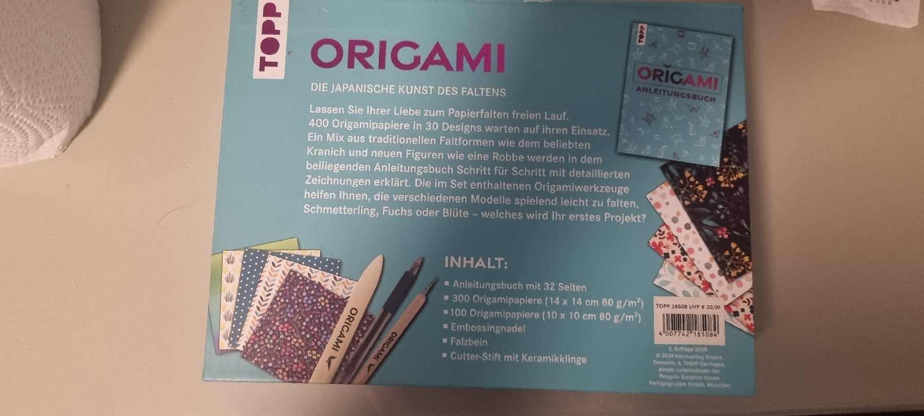 Kits de loisir créatif: Origami Kreativbox TOPP – Neuf (Voir description) à Boll par aild123 1