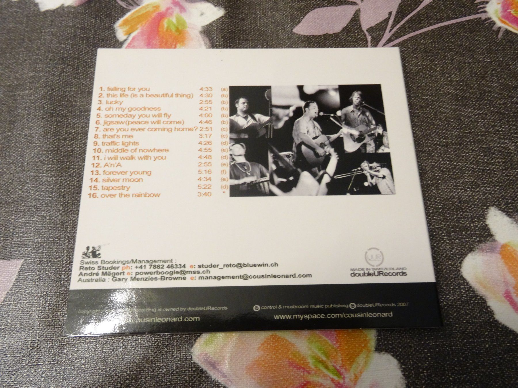CDs: Cousin Leonard - in the raw Live in OZ CD – Gebraucht aus Olten von Disc-Ausverkauf 1